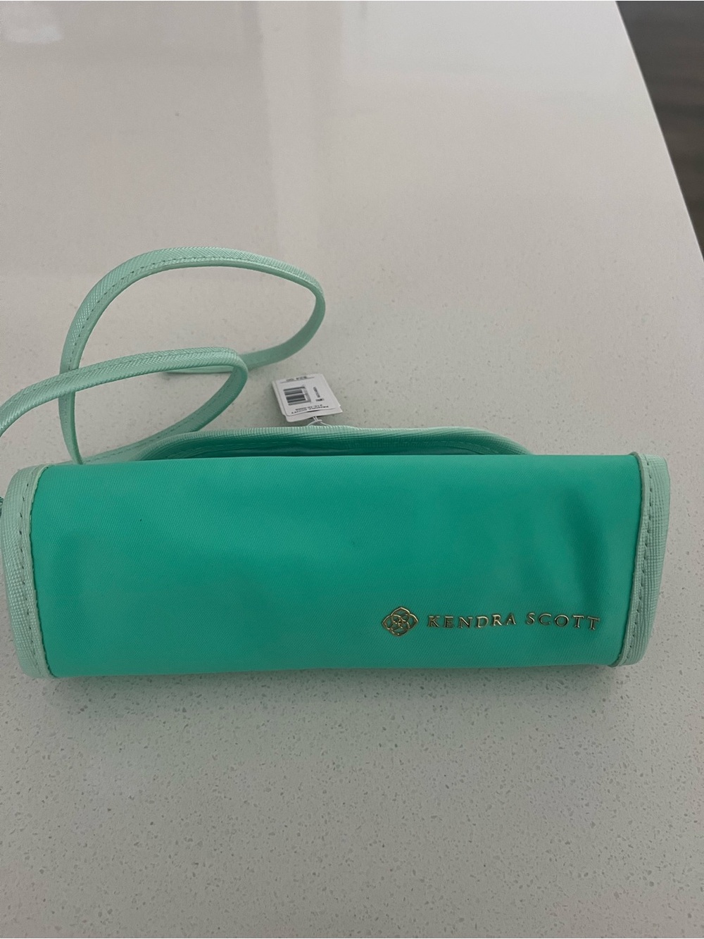 Kendra Scott Teal Jewlery Bag